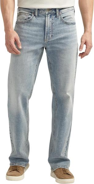 Silver Jeans Co. Men Gordie Relaxed Fit Straight Leg Jeans