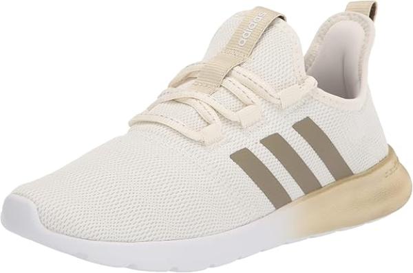 adidas Women Cloudfoam Pure 2.0 Off White/Orbit Green/Sandy Beige Metallic