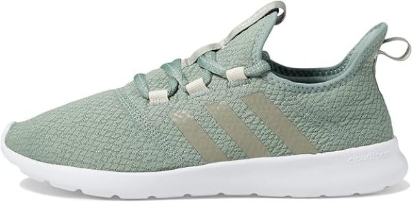 adidas Women Cloudfoam Pure 2.0 Silver Green/Silver Pebble/Wonder White