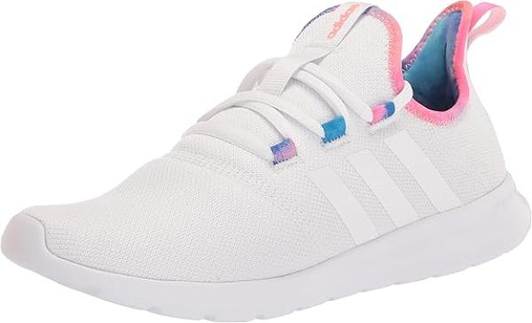 adidas Women Cloudfoam Pure 2.0 White/Acid Red/Acid Red