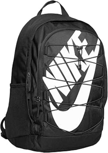 Nike Hayward 2.0 Backpack, for Women and Men with Polyester Shell Adjustable Straps, Black/Black/White