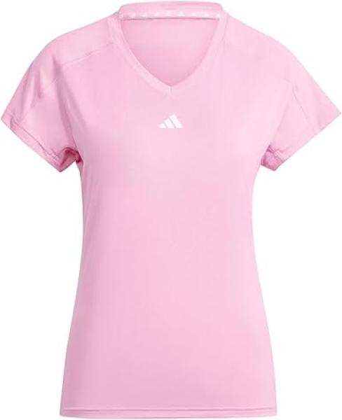 adidas Women Train Essentials Minimal Branding V-Neck T-Shirt