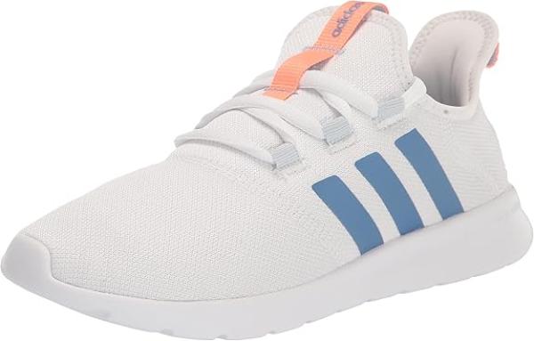 adidas Women Cloudfoam Pure 2.0 White/Blue Fusion Metallic/Coral Fusion