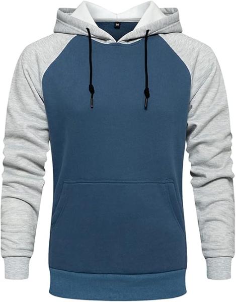 DUOFIER Hoodies for Men Pullover Hooded Sweatshirt with Kange Pocket