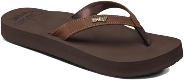 REEF Cushion Luna Womens Flip Flop, Ultra Soft Cushion Footbed, Arch Support